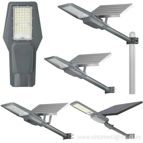 200W LED Street Light with Solar Power and Radar for Outdoor Use